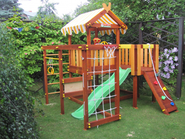 Wooden playground  baby play 8