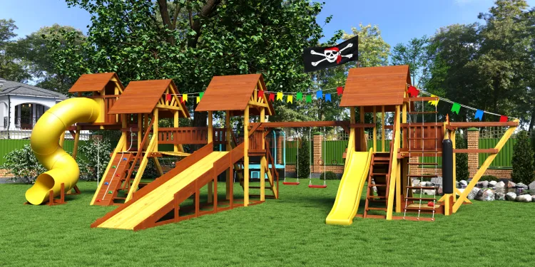 Wooden playground  Lux 1 max