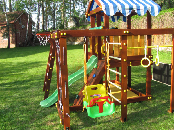 Wooden playground  baby play 5