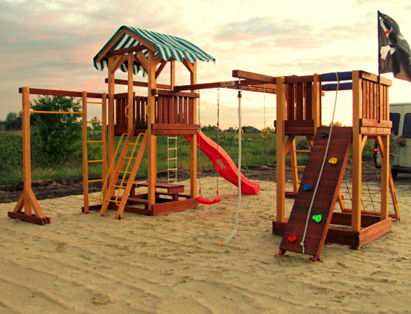 Wooden playground  17