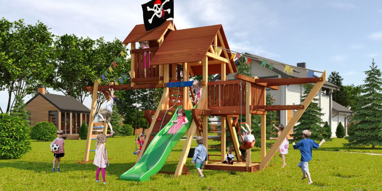 Wooden playground  Luxe 7